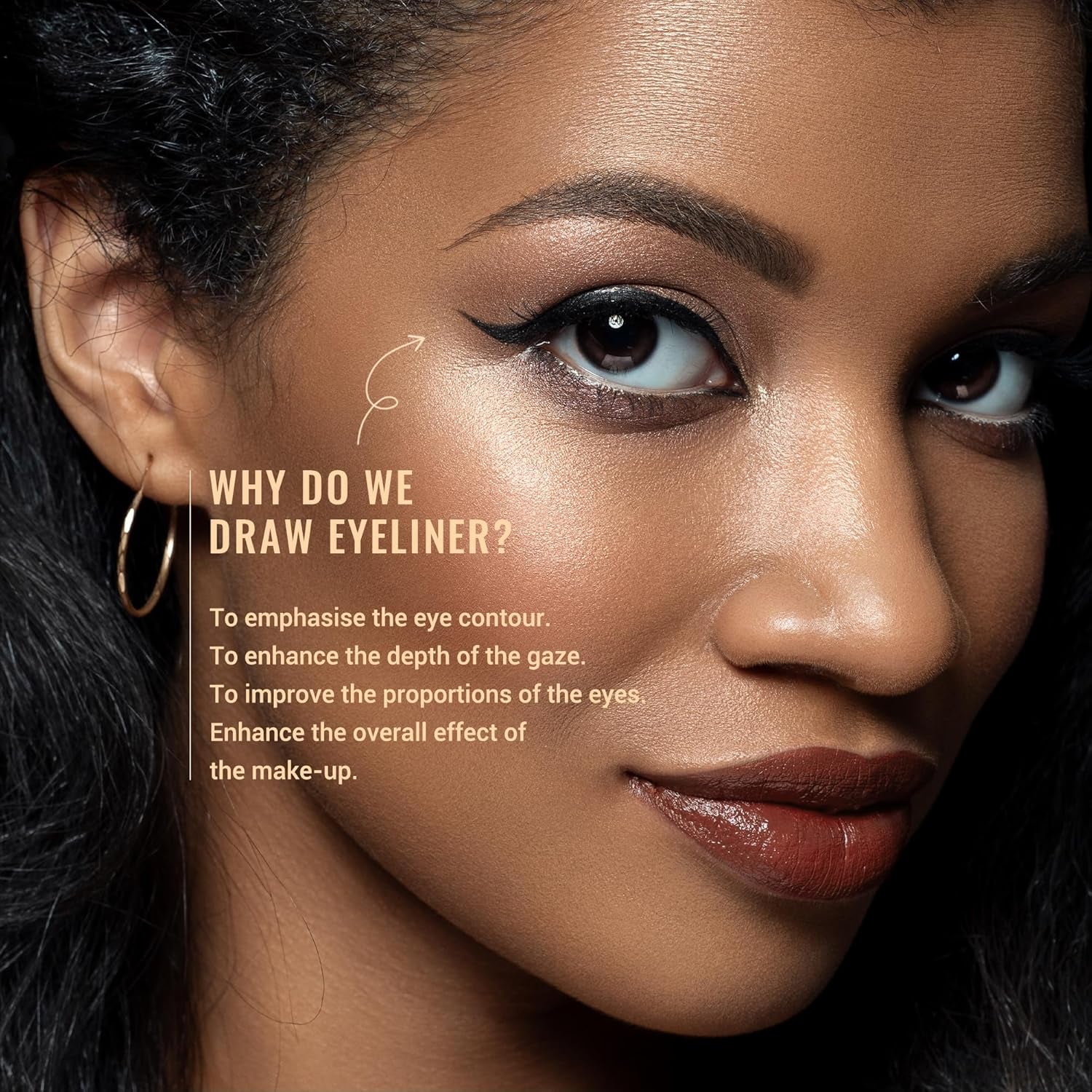 Jessup Abgewinkeltes Eyeliner Pinsel Set, 3-Teilig Pro Precision Eyelinerpinsel Fein Geflügelte Ultradünne Schräge Gel Makeup Pinsel Für Flüssigen Eyeliner Schwarz T345